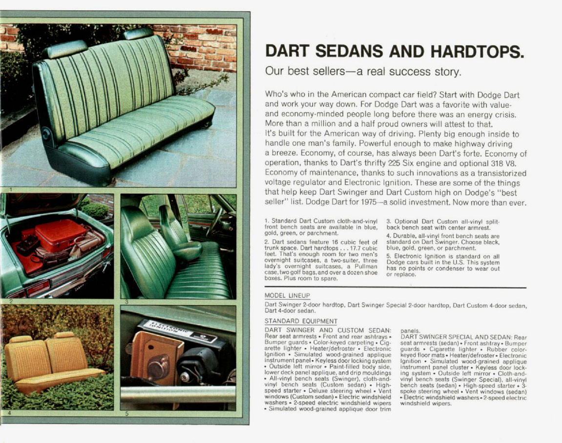 1975 Dodge Brochure Page 30